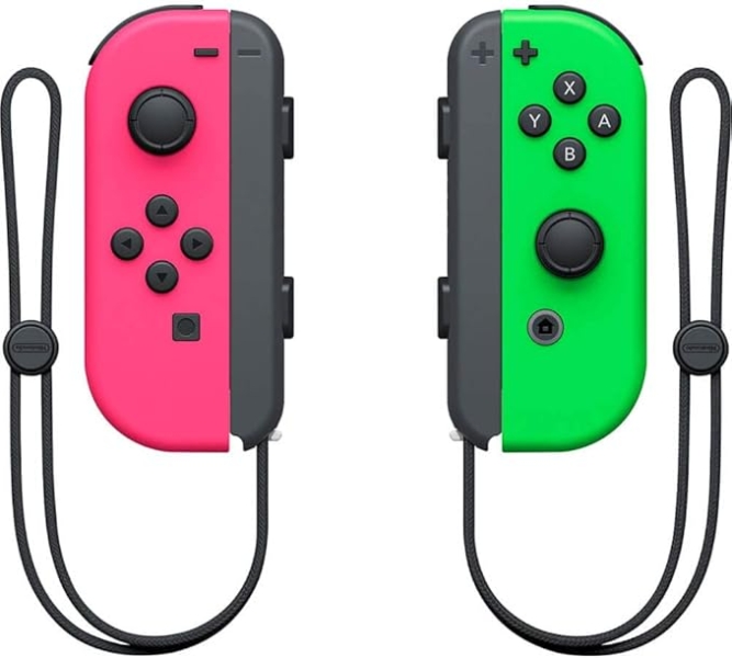 [2512366] Nintendo Set de 2 Mandos Joy-Con Izquierdo/Derecho para Nintendo Switch - Autonomia hasta 20h - Vibr