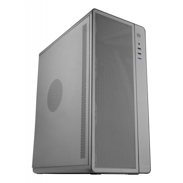 Tacens Aero Caja Semitorre ATX - Ventilador Ultrasilencioso de 120mm - Panel Frontal y Lateral de Ma