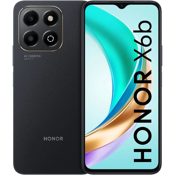 Honor X6b Smartphone Pantalla 6.56" - 4+4GB - 128GB - Camara Principal 50MP - Bateria 5200mAh - Admi