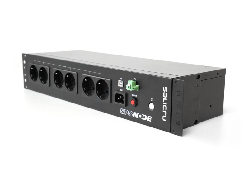 Salicru SPS 900 NODE SAI 900VA Off-line - Formato Rack - 8 Salidas Schuko - Indicador LED