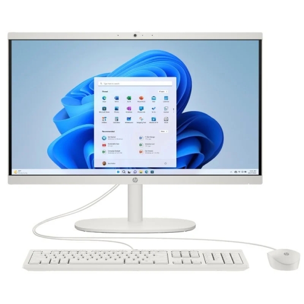 [A42J1EA] HP 22-DG0037NS All-in-One Intel Core i3-N300 - 8GB DDR5 - 512GB SSD - 21.5" FHD - Windos 11 Home - C