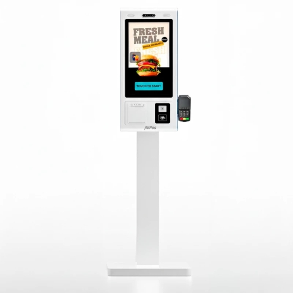 AVPos Kiosko Autoservicio Suelo FK27 - 27 Pulgadas Tactil - I5 10th - 8GB Memoria - SSD 256GB - Esca