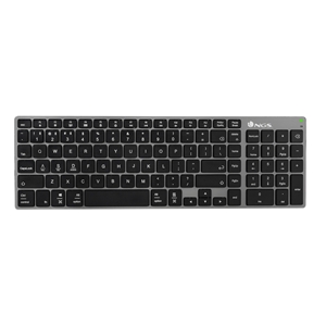 NGS Fortune-BT Teclado Multidispositivo Inalambrico USB Bluetooth - Portugues - Silencioso - Teclas