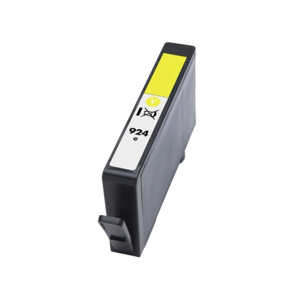 Generico HP 924e XL Amarillo Cartucho de Tinta - Reemplaza 4K0U9NE/4K0U5NE (Chip reforzado contra ac
