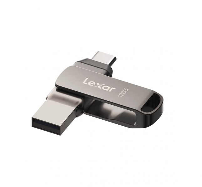 [LJDD400128G-BNQNG] Lexar D400 JumpDrive Dual Drive Memoria USB 3.1 Type-C 128GB - Transferencias Rapidas hasta 130MB/s