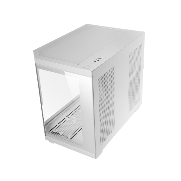 Mars Gaming MC‑3TCORELCDM Minitorre Ultracompacta - Soporte MicroATX/Mini-ITX - Triple Cristal Templ