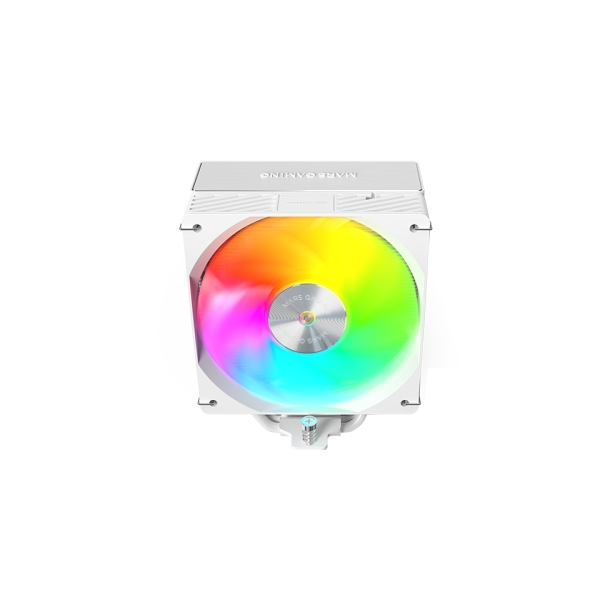 Mars Gaming MCPU-X5ARGB Disipador CPU con 280W de Potencia - Ventilador PWM de 120mm - Iluminacion A