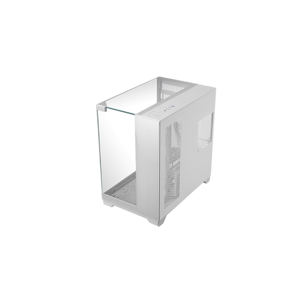 Mars Gaming MC-VISION Caja Torre ATX - Soporte para Refrigeracion Liquida - Triple Cristal Templado
