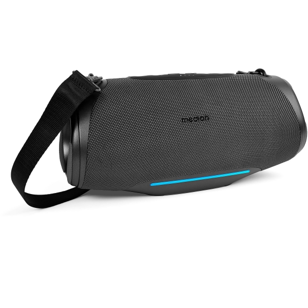Medion Life P61762 L Altavoz 50W - Bluetooth 5.3 - Modo Broadcast - Resistente al Agua - Hasta 47 Ho