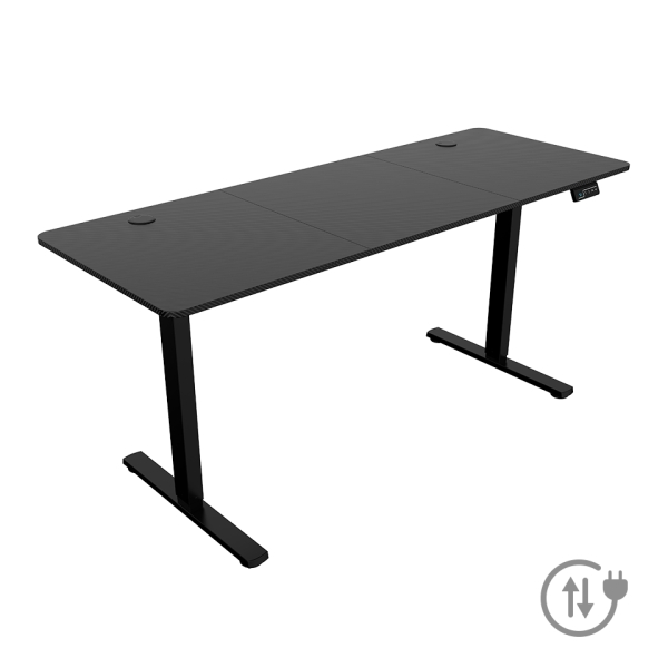 Mars Gaming MGD-ERGOPRO160 Mesa Gaming Motorizada - Altura Regulable hasta 118cm - Soportes Auricula