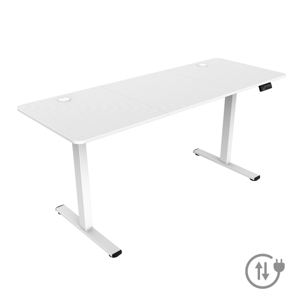 Mars Gaming MGD-ERGOPRO160 Mesa Gaming Motorizada - Altura Regulable hasta 118cm - Soportes Auricula