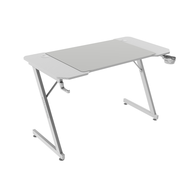 Mars Gaming MGD-X120 Mesa Gaming - Soportes Auriculares y Bebidas - Alfombrilla XXL - Estructura Ace