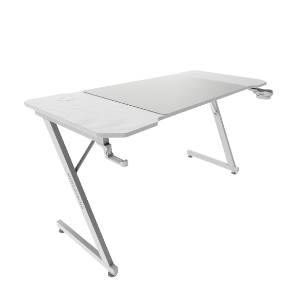 Mars Gaming MGD-X140 Mesa Gaming - Soportes Auriculares y Bebidas - Alfombrilla XXL - Estructura Ace