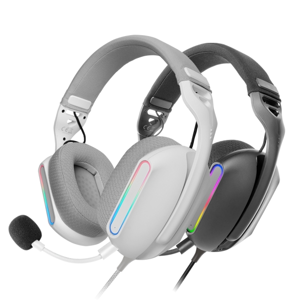 Mars Gaming MH-PRO Auriculares Gaming - Cable de 180cm - Almohadillas Air Transpirables - Controles