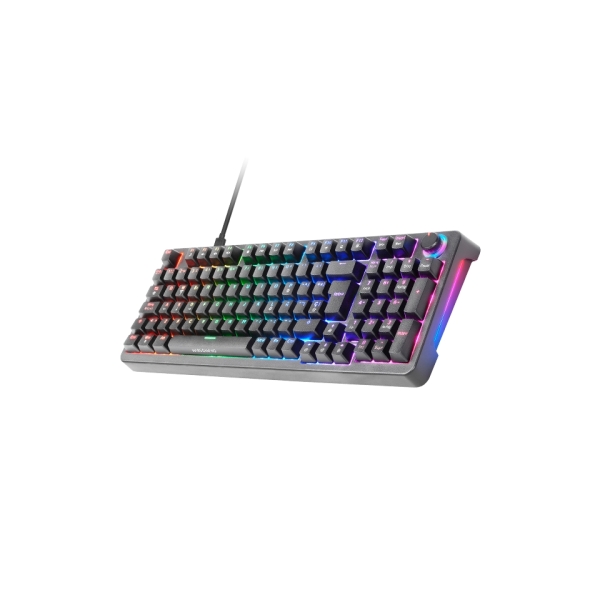 Mars Gaming MKPRO Teclado Completo Hibrido H-Mech - Switch SKN Amarillo - Disposicion QWERTY ES - Il