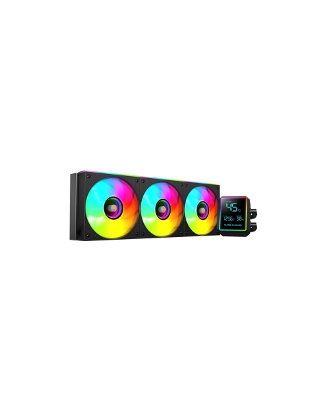 [MLLCDPRO360] Mars Gaming ML-LCDPRO360 Kit de Refrigeracion Liquida - Potencia 600W - Pantalla LCD 2.8" - Bomba Op