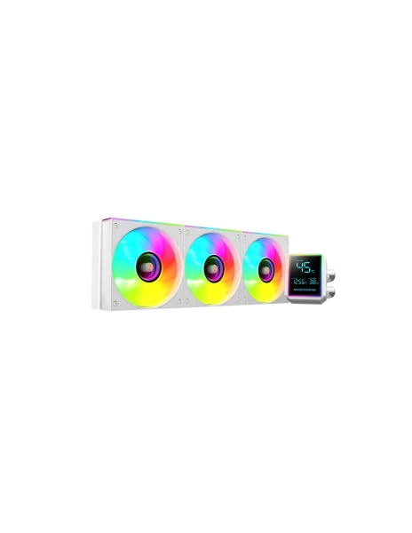 [MLLCDPRO360W] Mars Gaming ML-LCDPRO360 Kit de Refrigeracion Liquida - Potencia 600W - Pantalla LCD 2.8" - Bomba Op