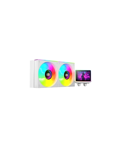 Mars Gaming ML-VISIONII240 Kit de Refrigeracion Liquida - Potencia 500W - Pantalla IPS 2.8" - Ilumin