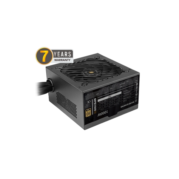 [MPB1000SI] Mars Gaming MPB1000SI Fuente de Alimentacion ATX de 1000W - 80 Plus Gold - Ventilador de 12cm - 14dB