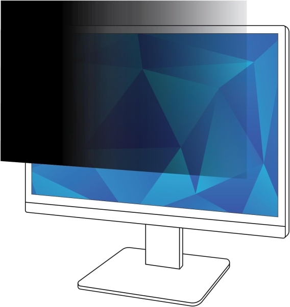 3M Filtro de Privacidad para Pantalla de 32" - Vision Lateral Oscurecida desde 60º - Ayuda a Reducir