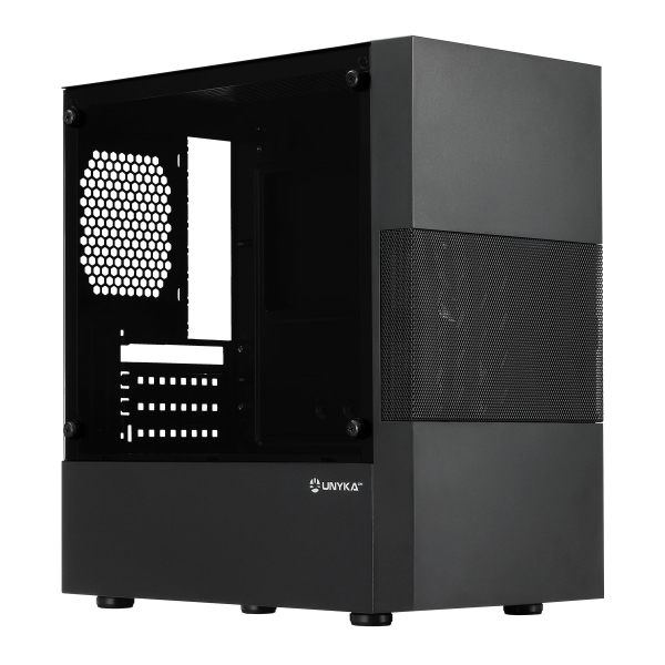 [UK52125] Unykach Aero C25 Caja MicroATX - Fuente de Alimentacion 500W Incluida - Tamaño Disco Soportado 3.5",