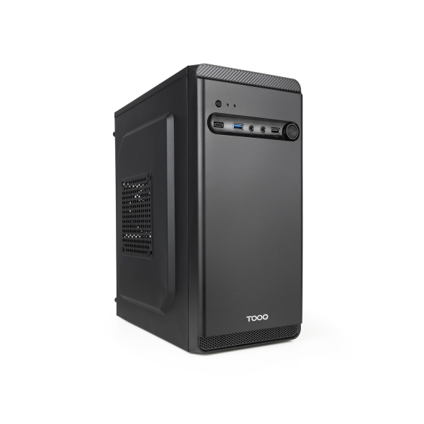 Tooq Dodeka Ultra Caja Torre MicroATX - Tamaño Disco Soportado 3.5", 2.5" - USB-A 2.0, USB-A 3.0, US