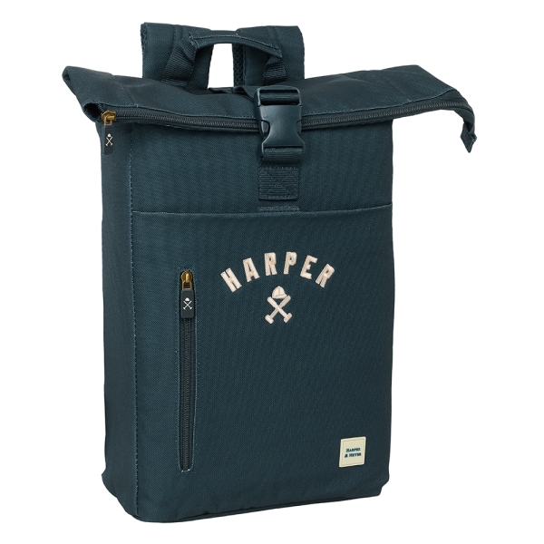 Safta Harper and Neyer Mochila para Portatil hasta 15.6" - Cremallera - Interior Acolchado - Bolsill