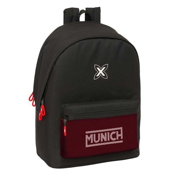 Safta Munich Vulcan Mochila para Portatil hasta 15.6" - Antirrobo - Conector USB - 24.55L - Ergonomi