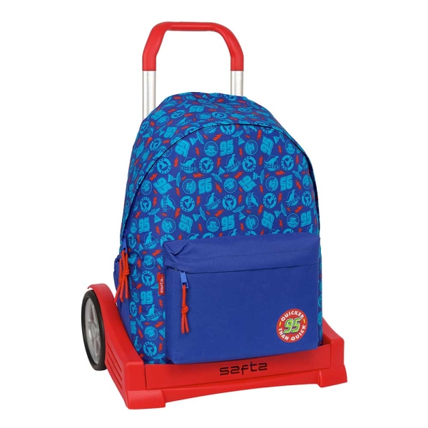 Safta Cars Mochila para Portatil hasta 14.1" - Portabotellas - Tirador Doble - Hombreras Ergonomicas