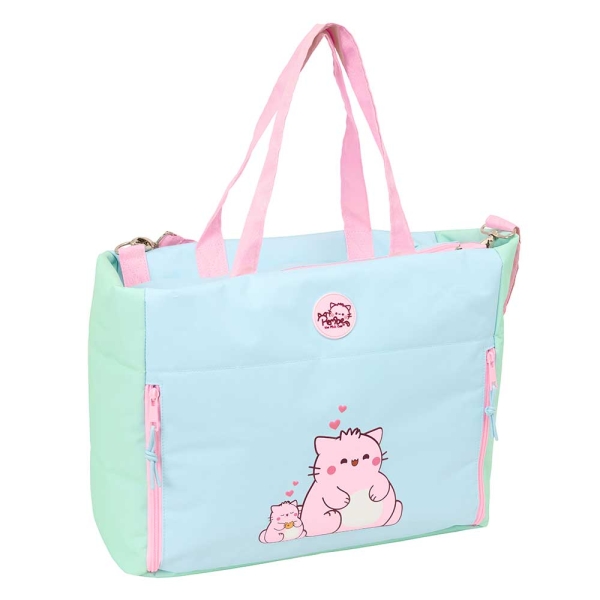 Safta Pembe The Pink Cat Maletin para Portatil hasta 14.1" - Cremallera - Bolsillos Frontales - Homb