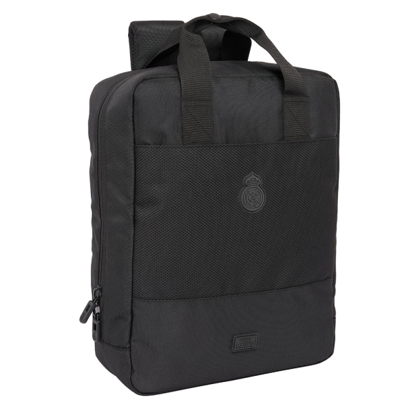 Safta Real Madrid Premium Mochila para Portatil hasta 13.3" - Cremallera - Conector USB - Hombreras