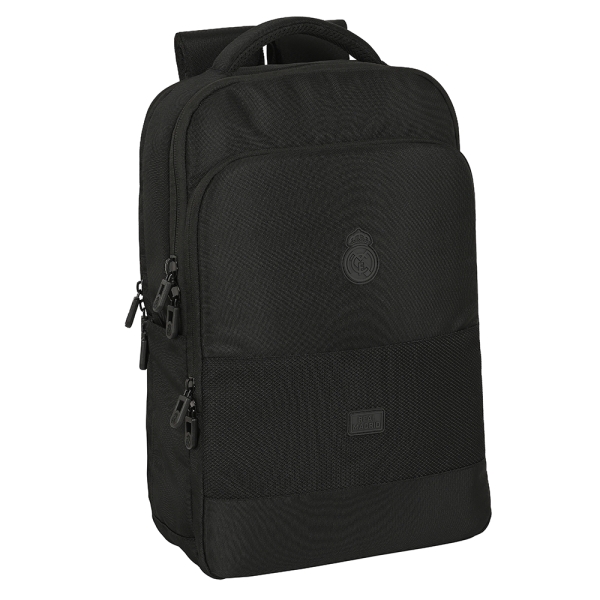 Safta Real Madrid Premium Mochila para Portatil hasta 15.6" - Conector USB - Hombreras Acolchadas -