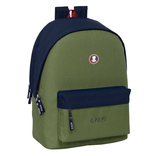 Safta el Pulpo Mochila para Portatil hasta 15.6" - Conector USB - Base Acolchada - Tirador Doble - H
