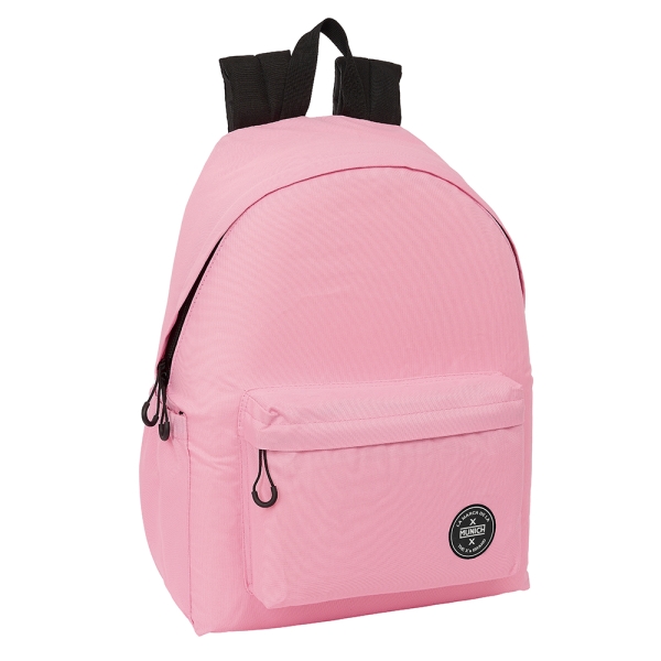 Safta Munich Teen Pink Mochila para Portatil hasta 14.1" - 17.3L - Ergonomico - Correas Ajustables -