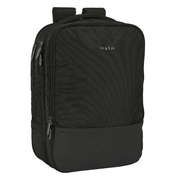 Safta Business Mochila para Portatil hasta 15.6" - Conector USB - Ergonomico - Organizador - Bolsill