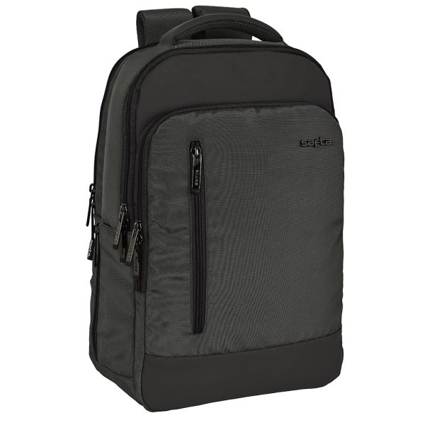 Safta Business Mochila para Portatil hasta 15.6" - Conector USB - Bolsillo Lateral - Tirador Doble -