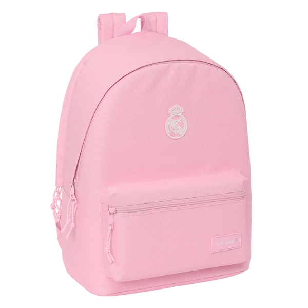 Safta Real Madrid Chica Mochila para Portatil hasta 15.6" - Antirrobo - Conector USB - Base Acolchad