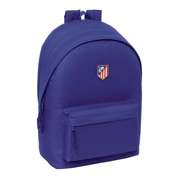 Safta Atletico de Madrid Teen Dark Blue Mochila para Portatil hasta 15.6" - Conector USB - 24.55L -