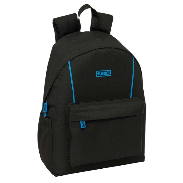 Safta Munich Road Mochila para Portatil hasta 14.1" - Interior Acolchado - Bolsillo Frontal - Portab